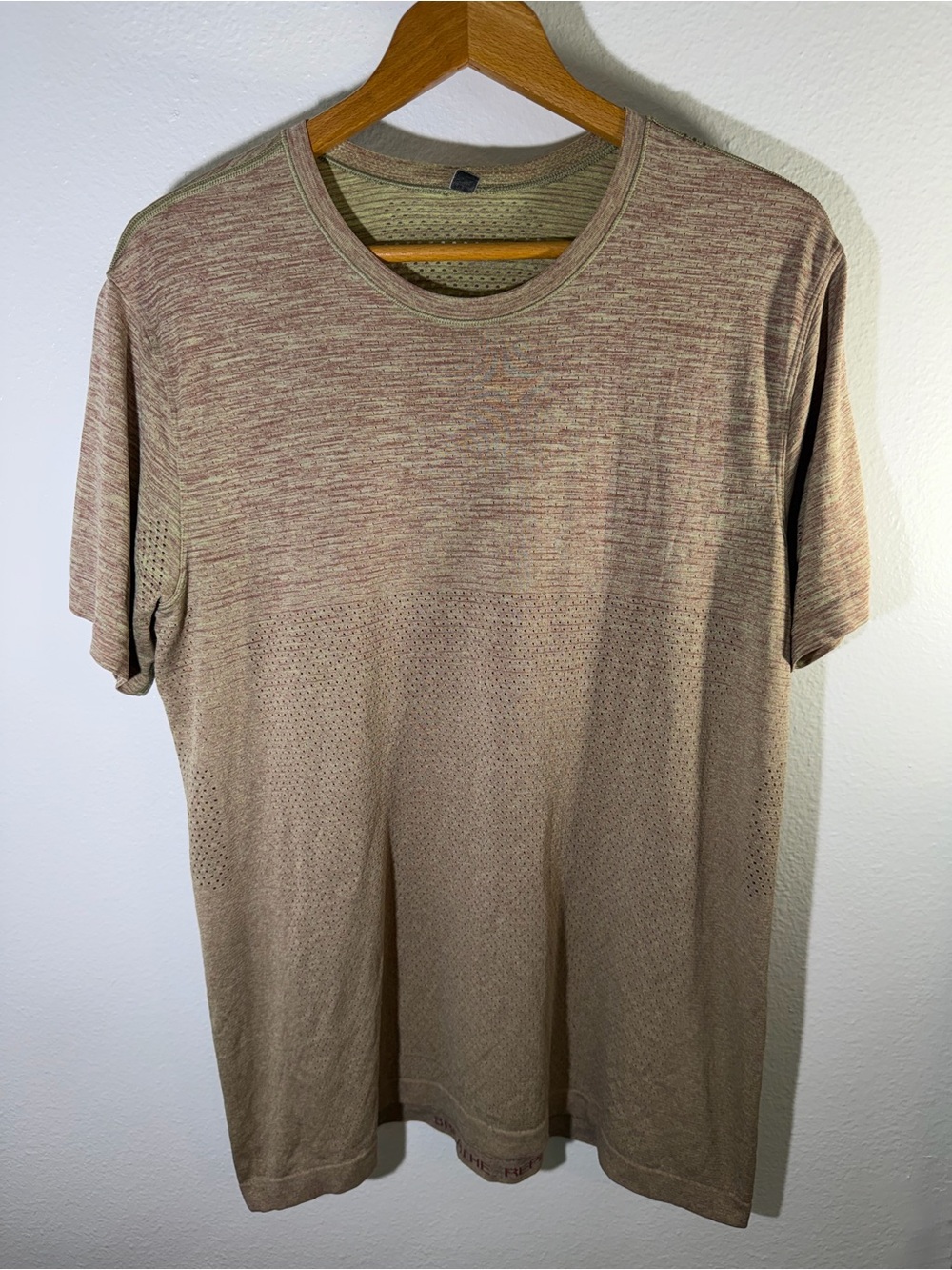 Men's Lululemon Performance Crew Neck T-Shirt